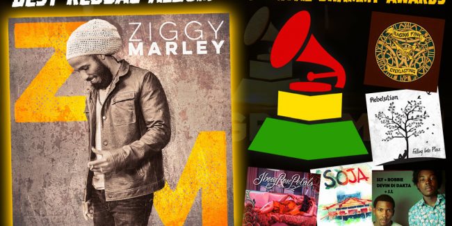 ZiggyMarley wins Reggae Grammy