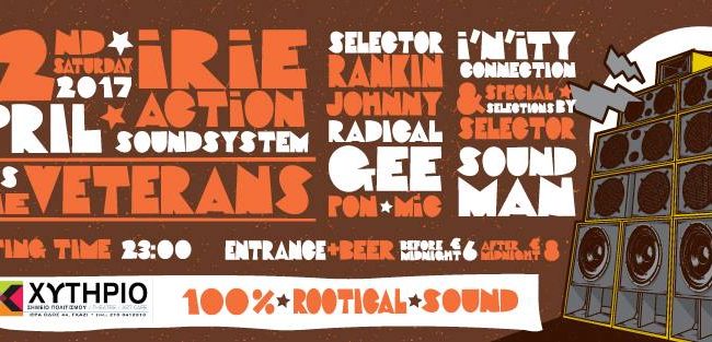 IRIE Action SOUND System meets the Veterans