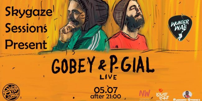 Gobey & P-Gial Live (GR) #skygaze_sessions @WonderWall Roof