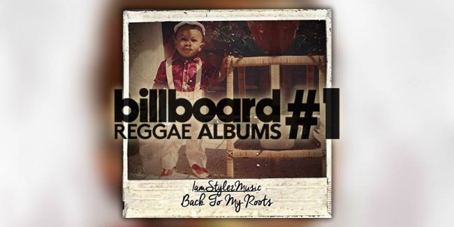 Ο IamStylezMusic στην κορυφή του Billboard Reggae Albums Chart!