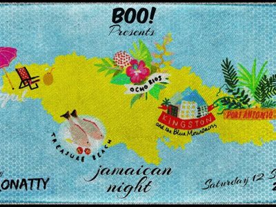 Astronatty Jamaican Night at Boo! Cocktail Cafe Bar