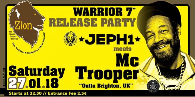 Jeph1 meets MC Trooper (UK) Warrior Release Party