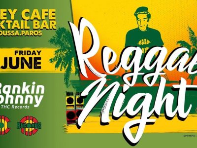 Rankin Johnny Reggae Night FRI 8 June ALLEY Naousa Paros