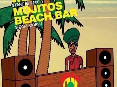 Reggae on the beach Every Wednesday Mojito's Sidari