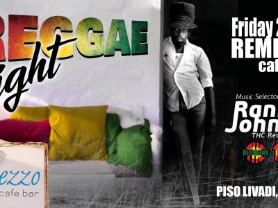 Rankin Johnny Reggae night 26 Oct Remezzo Piso Livadi PAROS