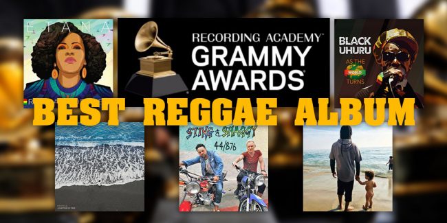 Οι υποψηφιότητες για το Best Reggae Album Grammy 2019!