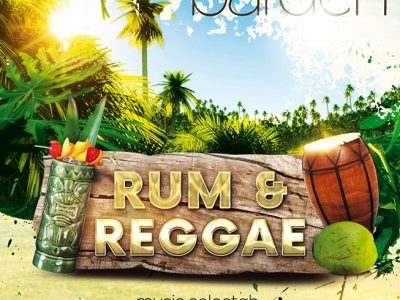 Rum & Reggae Sat 6/7 Selector Rankin Johnny Barden Acharavi CFU